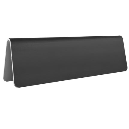 Chevalet de table noir aluminium Élisto - 160 x 50 mm - par pièce