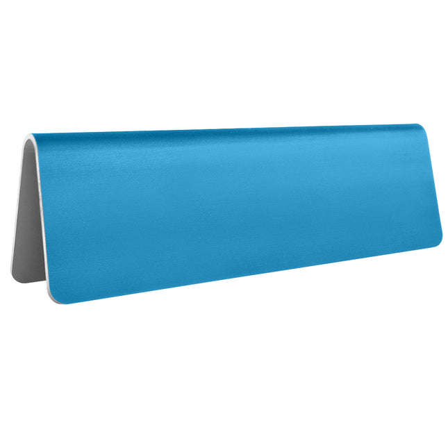 Chevalet de table bleu aluminium Élisto - 160 x 50 mm - par pièce