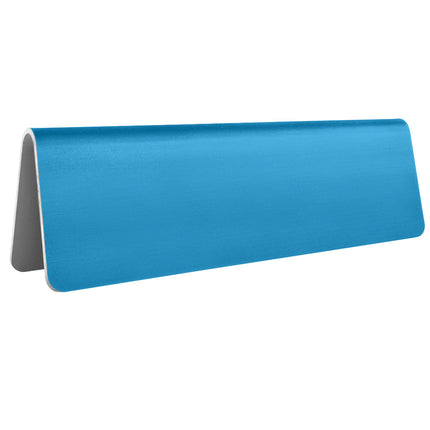 Chevalet de table bleu aluminium Élisto - 160 x 50 mm - par pièce
