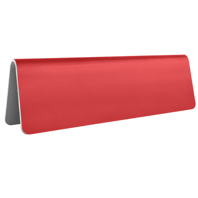 Chevalet de table rouge aluminium Élisto - 160 x 50 mm - par pièce