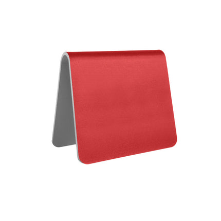 Chevalet de table rouge aluminium Élisto - 60 x 60 mm - par pièce