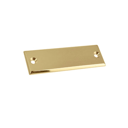 Plaque de porte personnalisé - laiton
