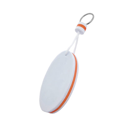 Porte-clés flottant blanc orange - par pièce