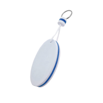 Porte-clés flottant blanc bleu - par pièce