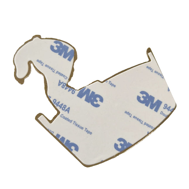 Plaque de porte fillette dans une baignoire - en métal
