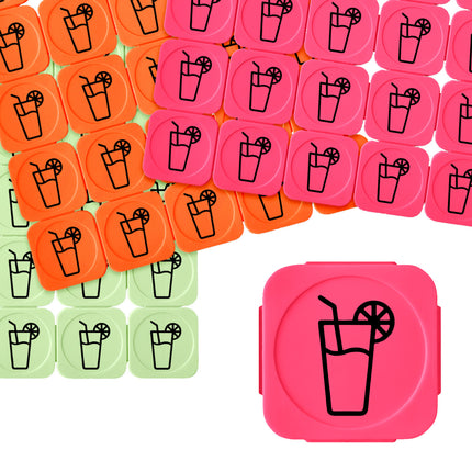 Jetons événementiels séparables boisson en plastique - par 100 pièces