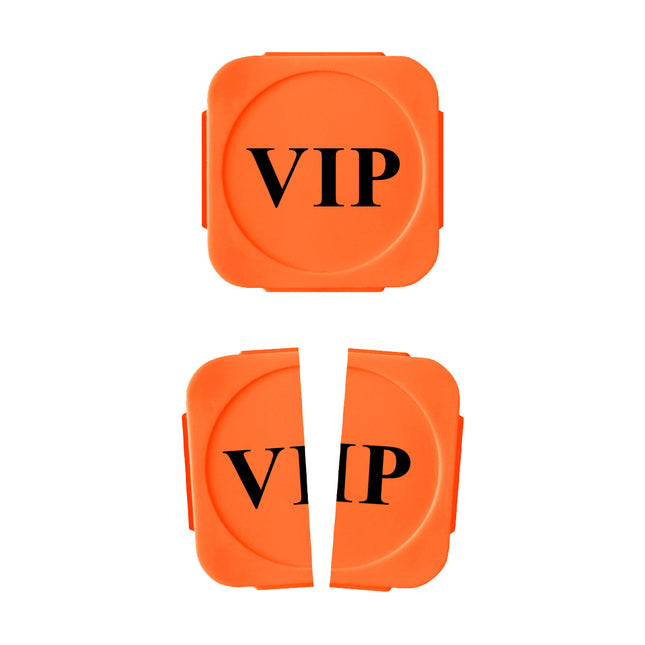 Jetons événementiels séparables VIP en plastique - par 100 pièces