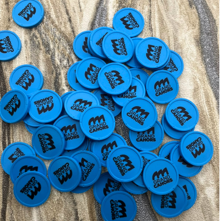 Jetons monnayeur personnalisés format 1,00 € - 100 pièces