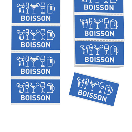 Carnet de tickets BOISSON sur bande - 1000 tickets