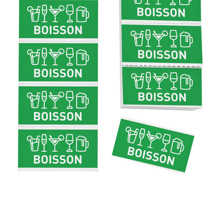 Carnet de tickets BOISSON sur bande - 1000 tickets