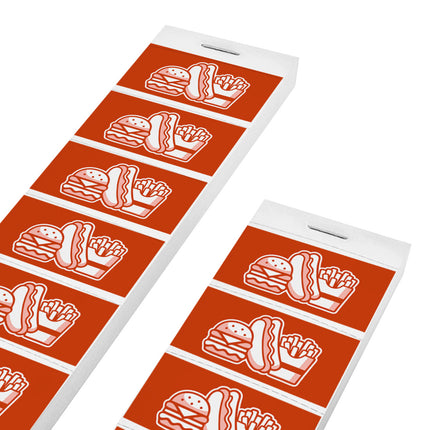 Carnet de tickets symbole repas sur bande - 1000 tickets