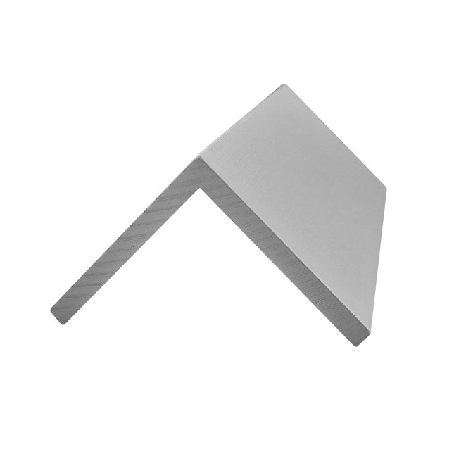 Chevalet de table argenté aluminium Fortis - 100 x 40 mm - par pièce