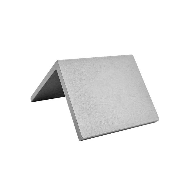 Chevalet de table argenté aluminium Fortis - 50 x 40 mm - par pièce