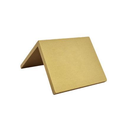 Chevalet de table doré aluminium Fortis - 50 x 40 mm - par pièce