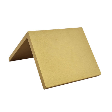 Chevalet de table doré aluminium Fortis - 60 x 50 mm - par pièce