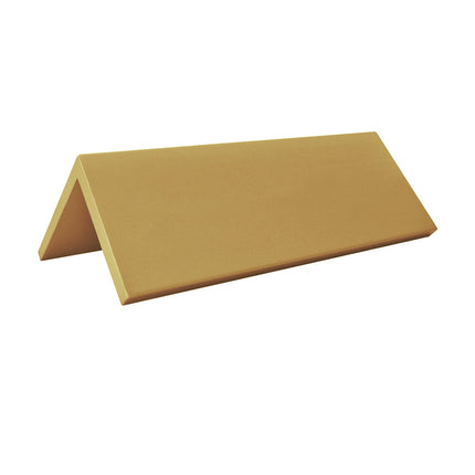 Chevalet de table doré aluminium Fortis - 120 x 50 mm - par pièce