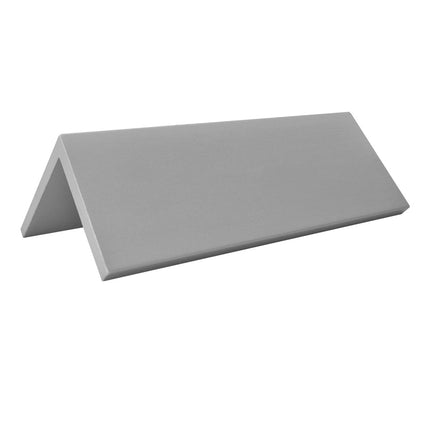 Chevalet de table argenté aluminium Fortis - 160 x 50 mm - par pièce