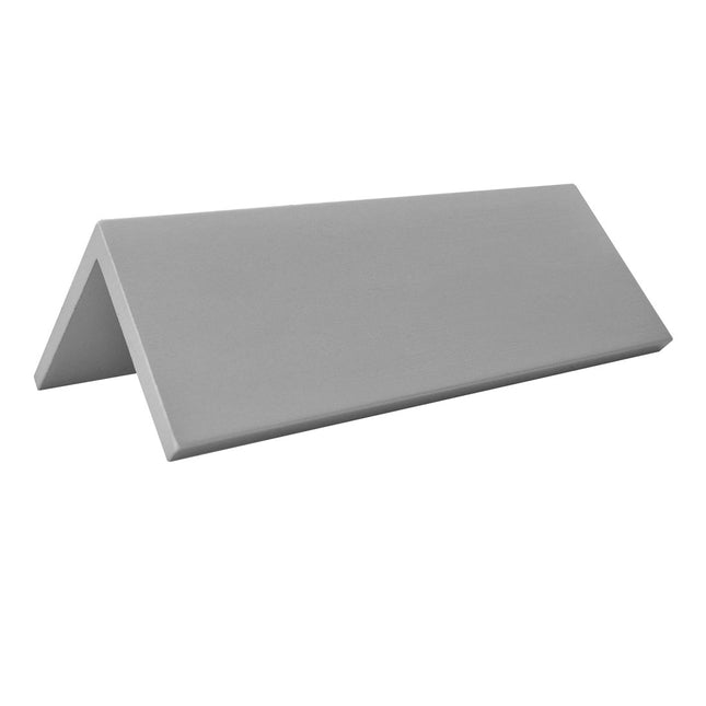 Chevalet de table argenté aluminium Fortis - 160 x 50 mm - par pièce