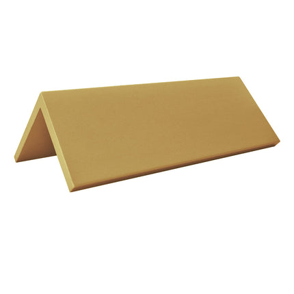 Chevalet de table doré aluminium Fortis - 160 x 50 mm - par pièce