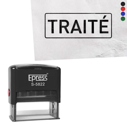 Tampon encreur - Traité - 58 x 22 mm