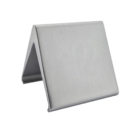 Chevalet de table aluminium Élégant argenté - 60 x 55 mm - par pièce