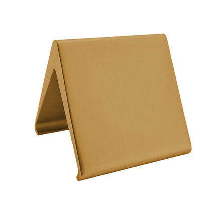 Chevalet de table aluminium Élégant doré  - 60 x 55 mm - par pièce