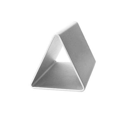 Chevalet de table argenté Cody personnalisé aluminium - 100 x 55 mm - par pièce
