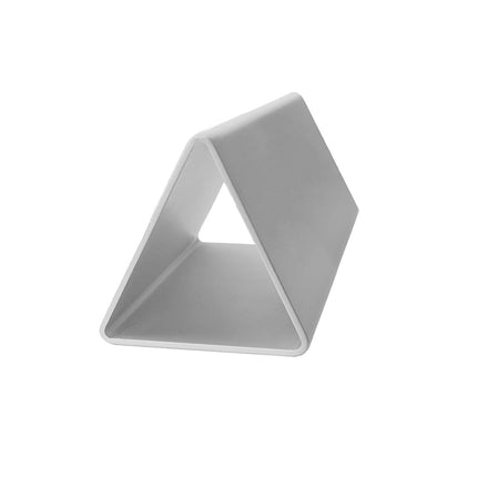 Chevalet de table argenté Cody personnalisé aluminium - 200 x 55 mm - par pièce