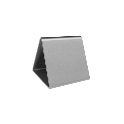 Chevalet de table aluminium Cody argenté - 50 x 55 mm - par pièce