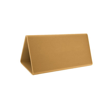 Chevalet de table aluminium Cody doré - 100 x 55 mm - par pièce