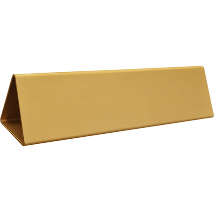 Chevalet de table aluminium Cody doré - 200 x 55 mm - par pièce