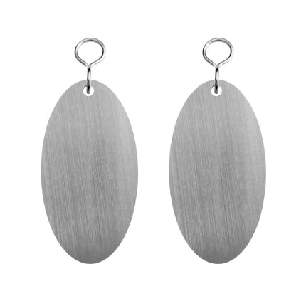 Porte-clés hôtel Marché - acier inoxydable - 85 x 45 mm - par pièce